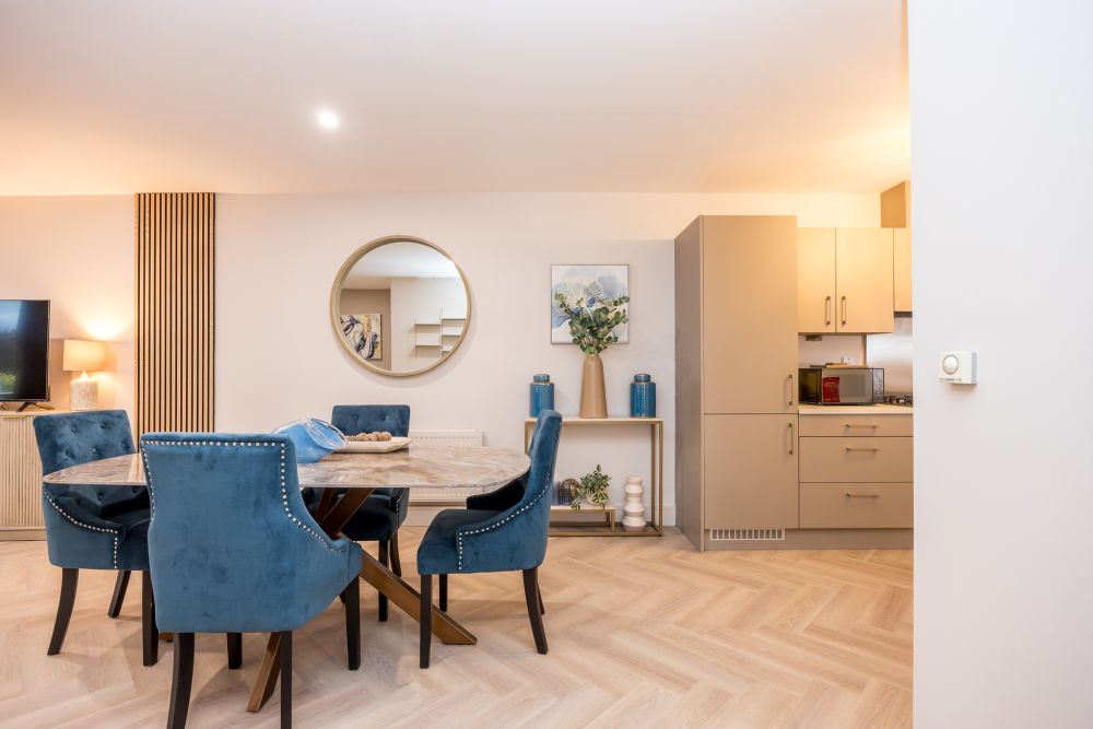 Dining room, Spacious New 2 Bedroom Apt