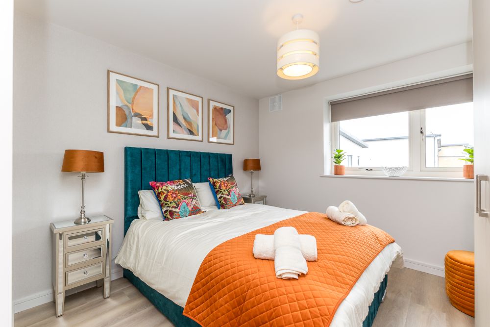 Main bedroom, New Three Bedroom Apt Ashbourne