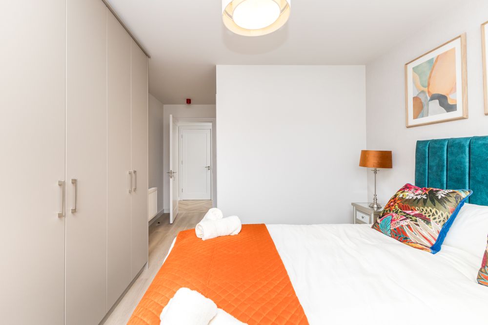 Main bedroom, New Three Bedroom Apt Ashbourne