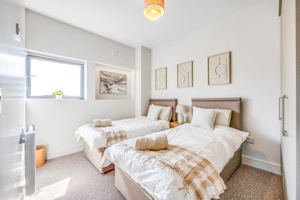 Bedroom 1, Two Bedroom Apartment